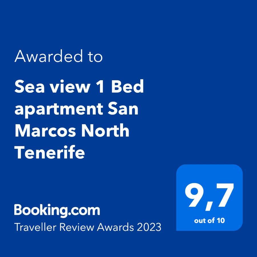 Sea View 1 Bed Studio Apartment San Marcos North Tenerife מראה חיצוני תמונה